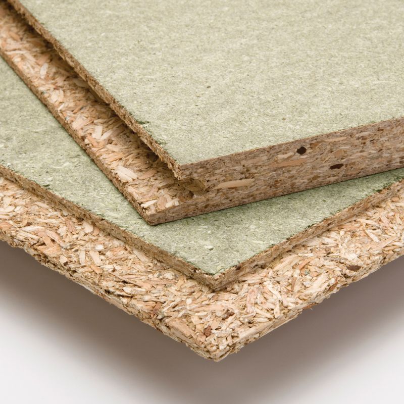 The Eleganto moisture-resistant chipboard floor supplied as standard.