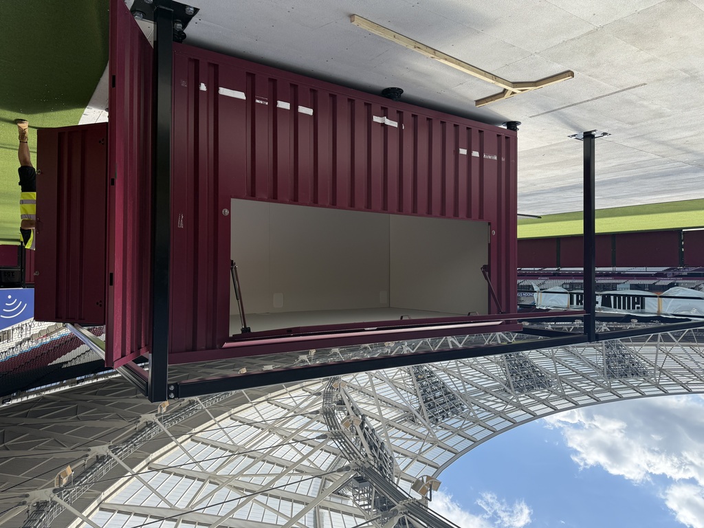 INSTAspace 4m Kiosk in custom colour